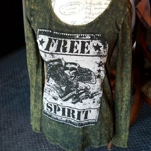 Free Spirit by Affliction, NWOT Pullover Top